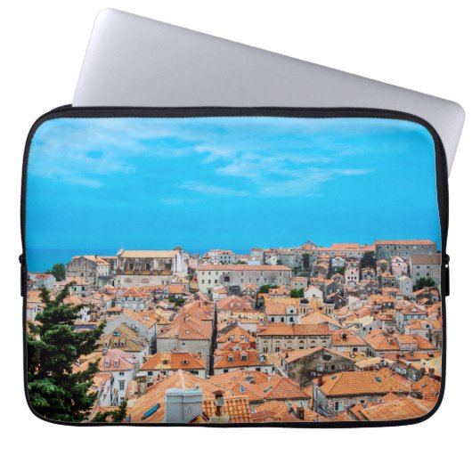Altstadt von Dubrovnik Laptopschutzhülle (Vorderseite)