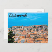 Altstadt von Dubrovnik Postcard Postkarte (Vorne/Hinten)