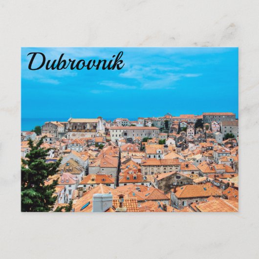 Altstadt von Dubrovnik Postcard Postkarte (Vorderseite)