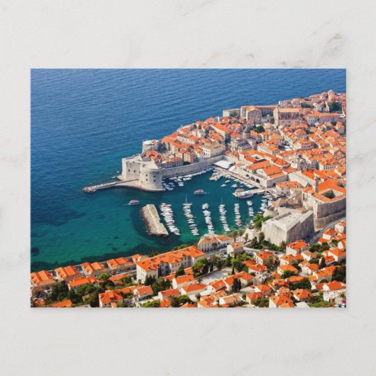 Altstadt von Dubrovnik Postkarte (Vorderseite)