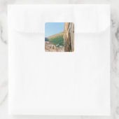 Altstadt von Dubrovnik Quadratischer Aufkleber (Tasche)