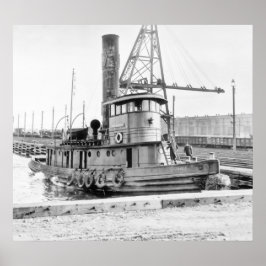 Altstadt von Jersey: Eisenbahnumarmung Poster