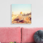 Altstadt von Jerusalem Leinwanddruck (Insitu (Wohnzimmer))