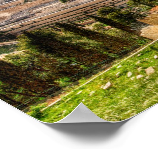 Altstadt von Jerusalem Poster (Ecke)