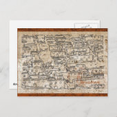 Altstadt von Jerusalem Postkarte (Vorne/Hinten)