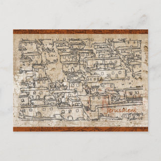 Altstadt von Jerusalem Postkarte