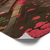 Altstadt von Kyoto Poster (Ecke)