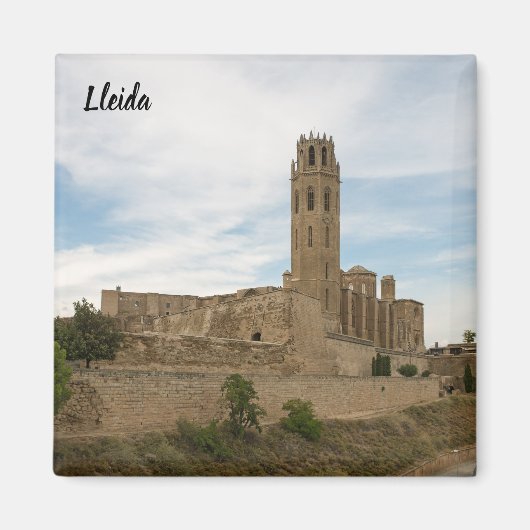 Altstadt von Lleida Magnet (Vorne)