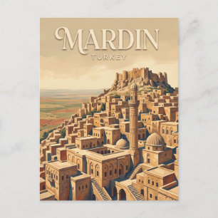 Altstadt von Mardin Türkei Postkarte