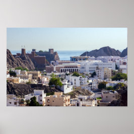 Altstadt von Muscat - Oman Poster