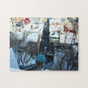 Altstadt von Quebec, Quebec, Kanada Puzzle