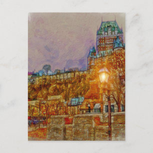 Altstadt von Quebec von Shawna Mac Postkarte