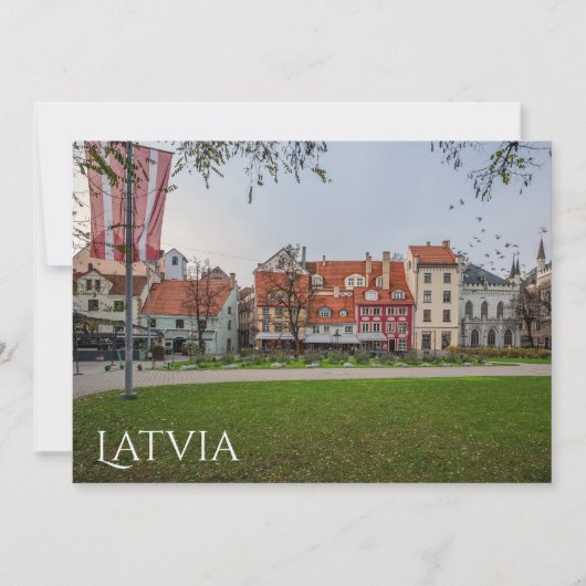 Altstadt von Riga im Herbst (Vorderseite)