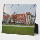 Altstadt von Riga im Herbst Fotoplatte (Seite)