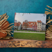 Altstadt von Riga im Herbst Fotoplatte (Seite)