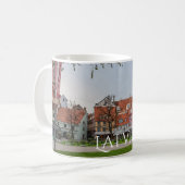 Altstadt von Riga im Herbst Kaffeetasse (Vorderseite Links)