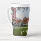 Altstadt von Riga im Herbst Milchtasse (Linke Ecke)