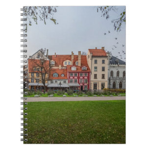 Altstadt von Riga im Herbst Notizblock