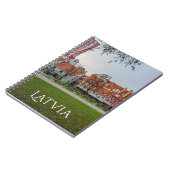 Altstadt von Riga im Herbst Notizblock (Linke Seite)
