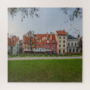 Altstadt von Riga im Herbst Puzzle