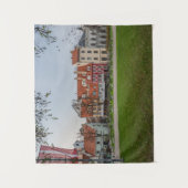 Altstadt von Riga im Herbst Wandteppich (Vorderseite)