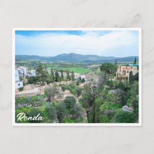 Altstadt von Ronda, Andalusien, Spanien Postkarte