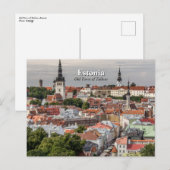 Altstadt von Tallinn Estland Postkarte (Vorne/Hinten)