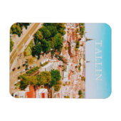 Altstadt von Tallinn Estland, Städtische Kunst Magnet (Horizontal)