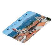 Altstadt von Trogir - Dalmatien, Kroatien Magnet (Linke Seite)