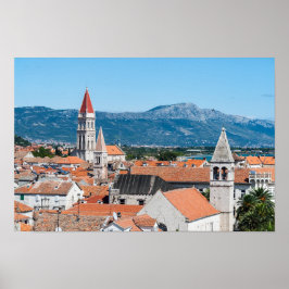Altstadt von Trogir - Dalmatien, Kroatien Poster