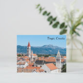 Altstadt von Trogir - Dalmatien, Kroatien Postkarte (Stehend Vorderseite)