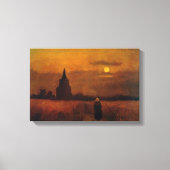 Altstadt von Vincent van Gogh Leinwanddruck (Vorderseite)