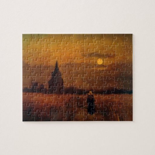 Altstadt von Vincent van Gogh Puzzle (Horizontal)