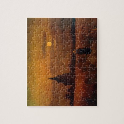 Altstadt von Vincent van Gogh Puzzle (Vertikal)