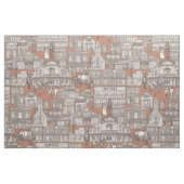 Altstadt von Western enna Stoff (Fat Quarter (45,7 x 55,9 cm))