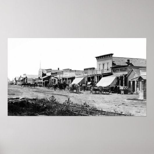 ALTSTADT WESTDODGE, KANSAS POSTER (Vorne)