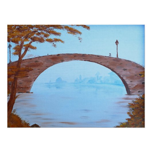 Altstadtbrücke Poster (Vorderseite)