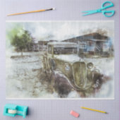 Altstädter LKW 20x30 Dekoupage Seidenpapier (Basteln)