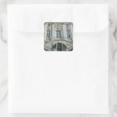 Altstädter Rathaus in Bonn Quadratischer Aufkleber (Tasche)
