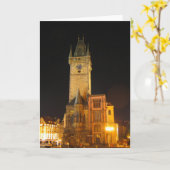 Altstädter Rathaus Prag Karte (Gelbe Blume)