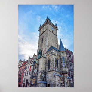 Altstädter Rathaus, Prag, Tschechische Republik Poster