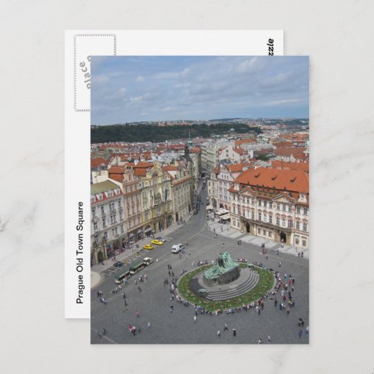 Altstädter Ring, Prag Postkarte (Vorne/Hinten)