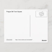 Altstädter Ring, Prag Postkarte (Rückseite)