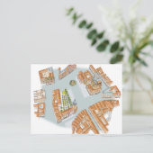 Altstädter Ring. Prag Tschechisch Postkarte (Stehend Vorderseite)