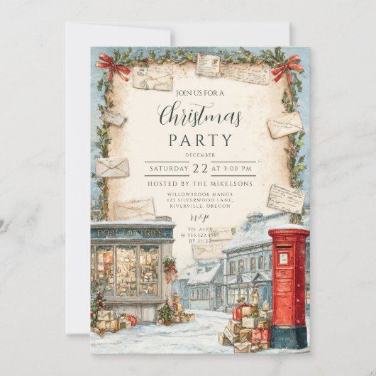 Altstädter Ring Urlaub Einladung (Vorderseite)