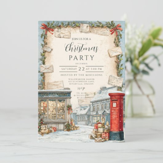 Altstädter Ring Urlaub Einladung (Stehend Vorderseite)