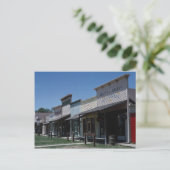 Altstadthäuser in Dodge City, Kansas, Postkarte (Stehend Vorderseite)
