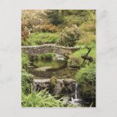 Altsteinbrücke über einen Fluss im Dartmoor Park Postkarte (Vorderseite)