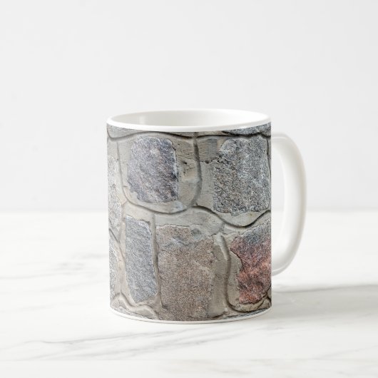 Altsteinmauerwerk, abstrakt, Architektur, h Kaffeetasse (VorderseiteRechts)