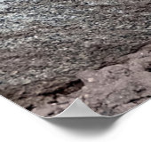 Altsteinmauerwerk, abstrakt, Architektur, h Poster (Ecke)